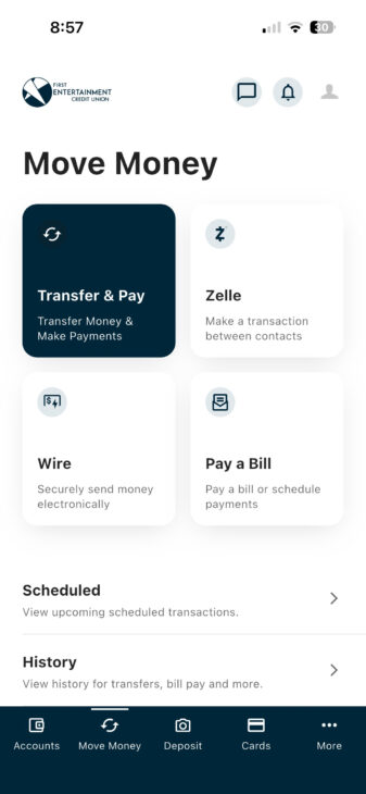 transfers move money